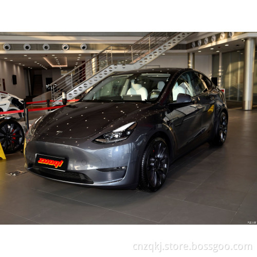 In stock The Longest Range Electric Car tesla model y roof sunshade automatic 5 Seats High Speed Electric Car For Adult